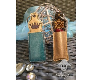 Stickdatei- ITH Lippenbalsam oder USB Stick Tasche STERN